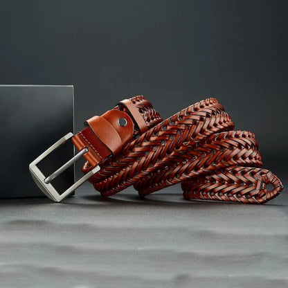 Lourdes Cowhide Leather Belt