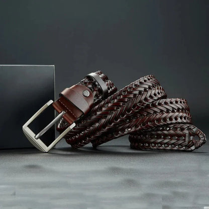 Lourdes Cowhide Leather Belt