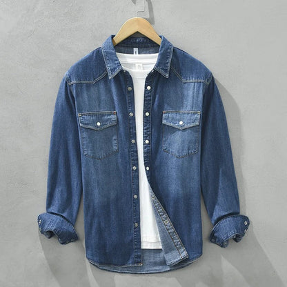 Alessio Cotton Denim Shirt