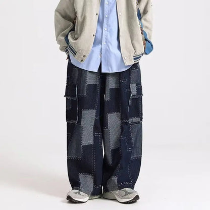 Madeira Patchwork Denim Jeans