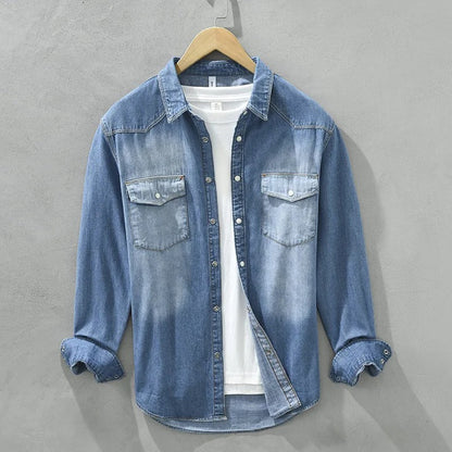 Alessio Cotton Denim Shirt