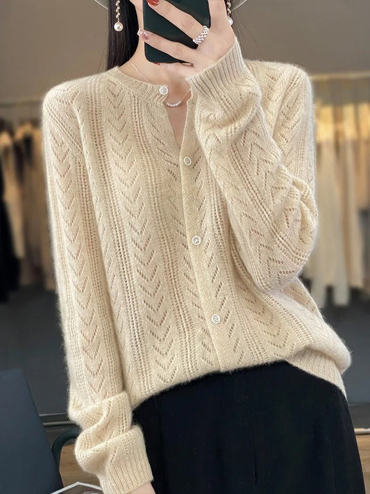 Santorini  Wool Cardigan