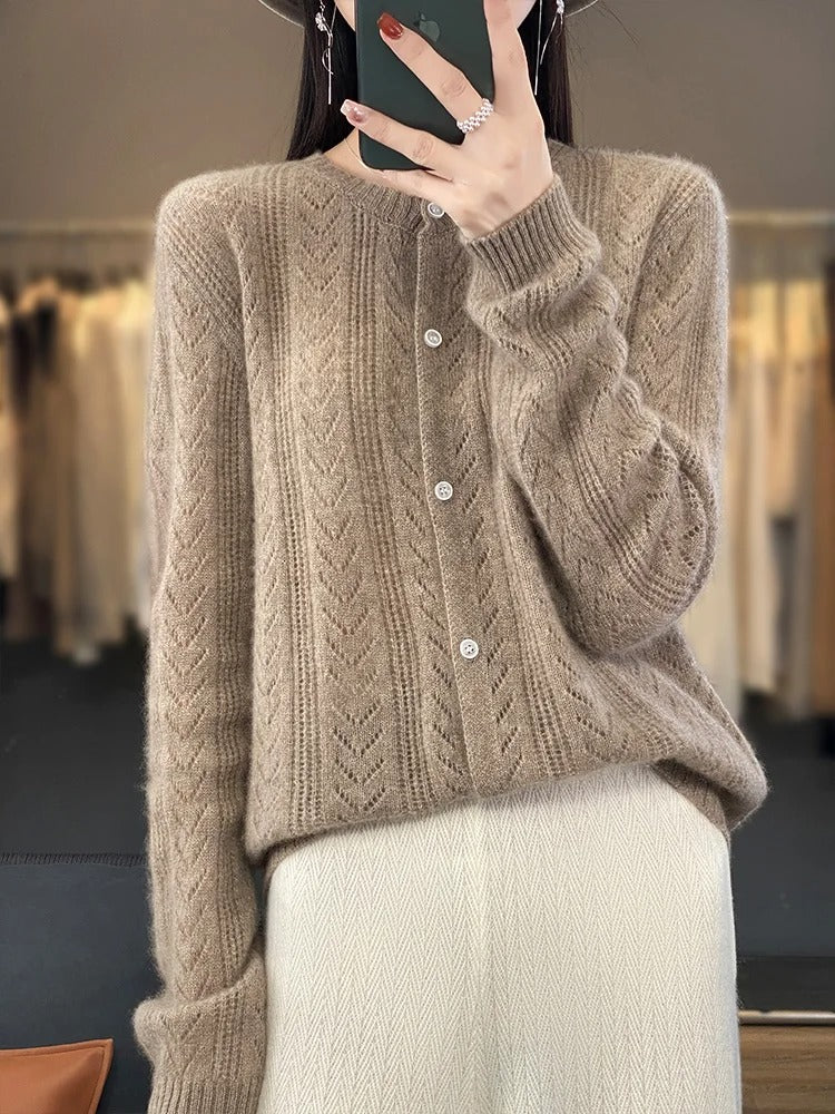 Santorini  Wool Cardigan