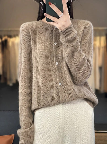 Santorini  Wool Cardigan